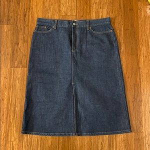 Gap denim skirt